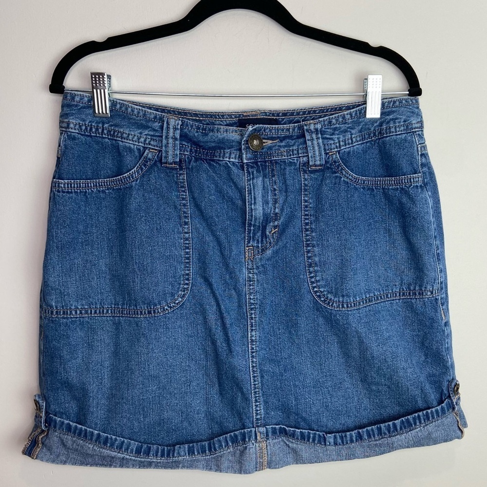 Y2K Women’s jean skirt‎ size 12